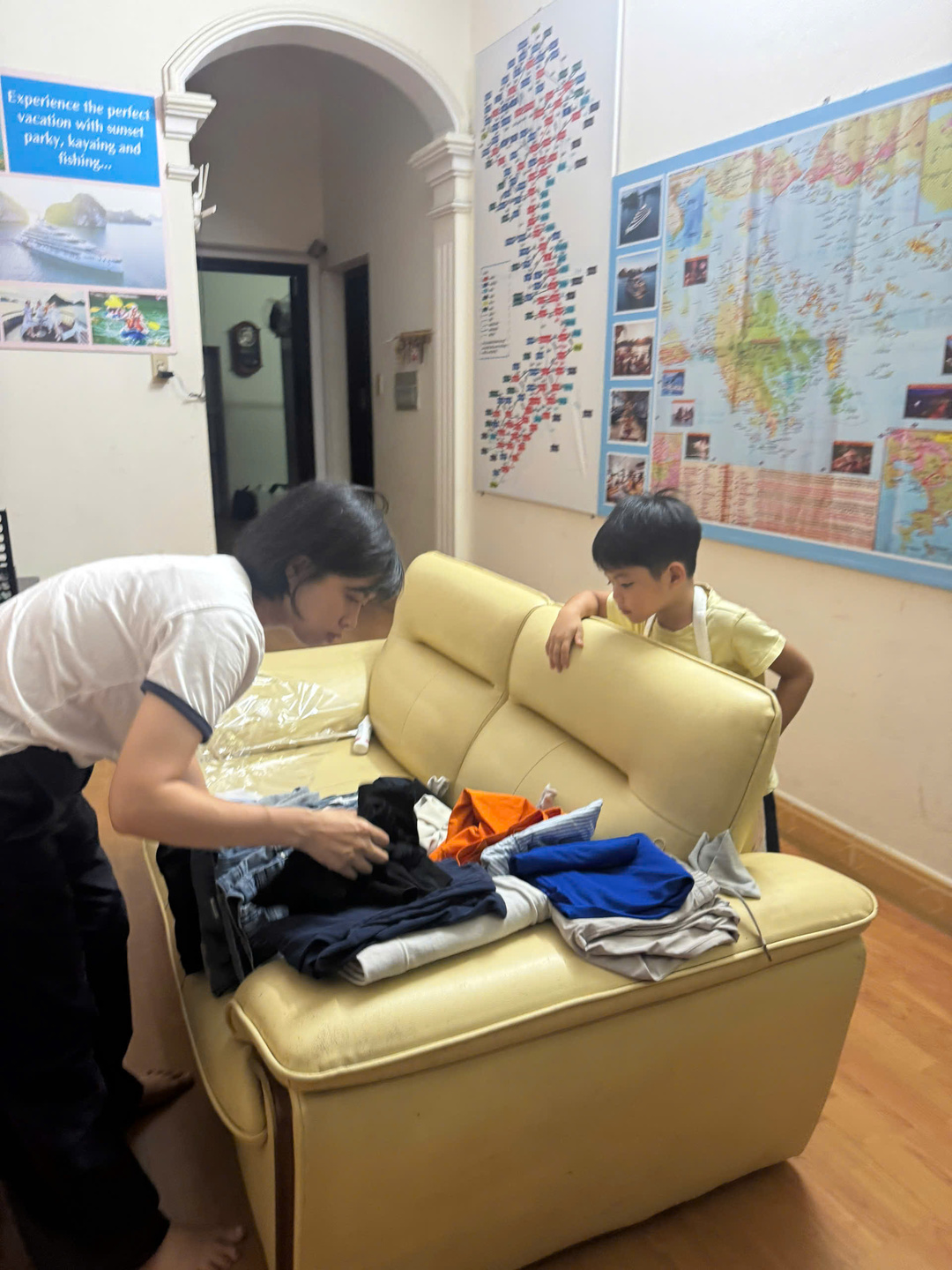 Make fresh clothing part of your travel schedule