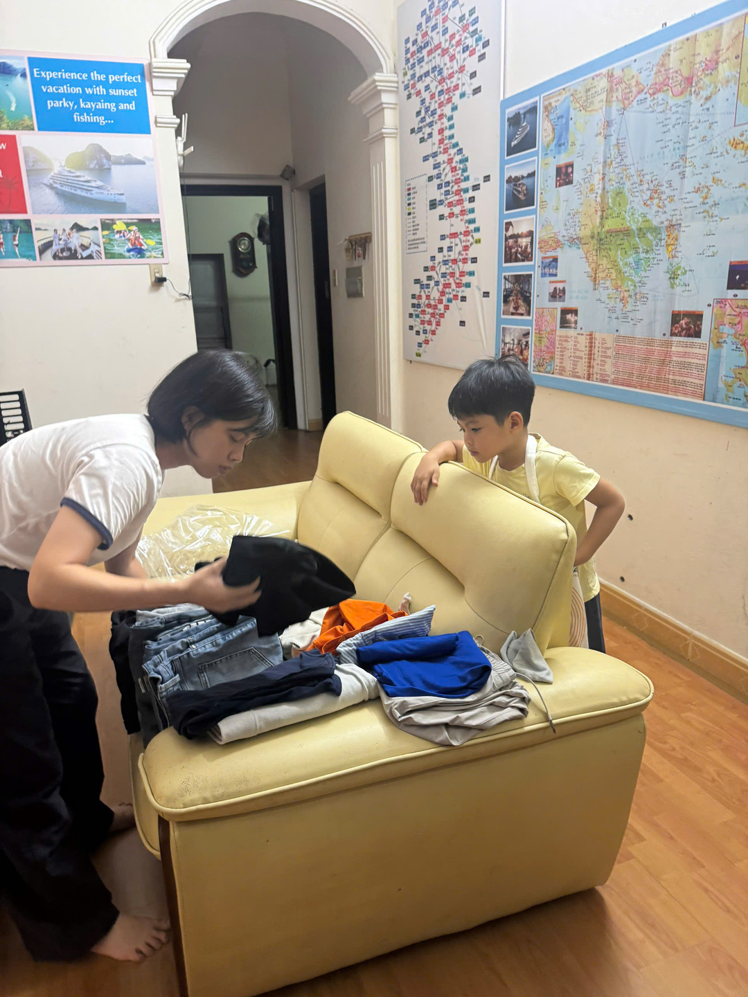 Why clean, folded clothes make travelling easier