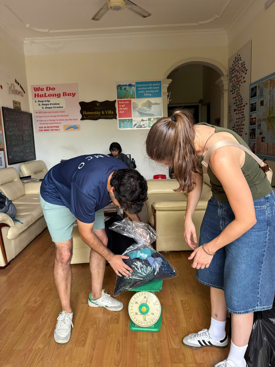 When is suit cleaning useful during a Ha Long trip?