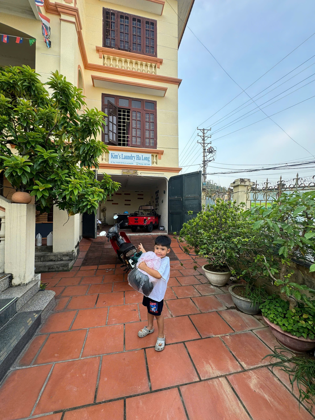Choosing a laundry service in Ha Long